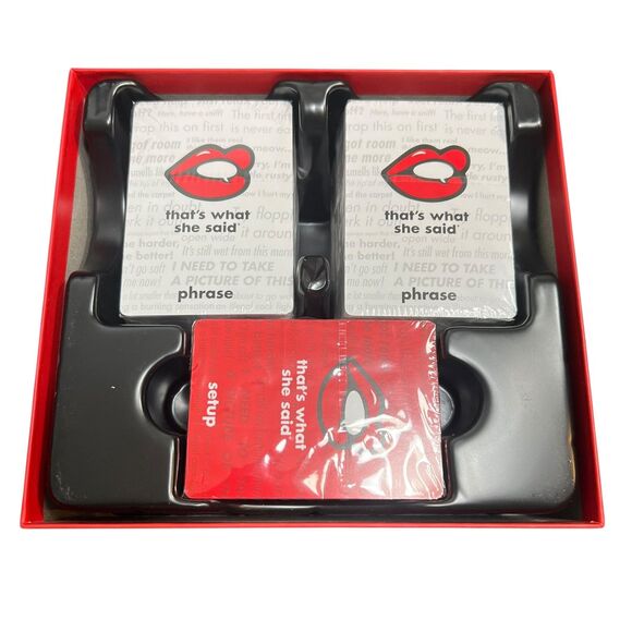 That's What She Said Game Party Card Game 17+ Complete Hilarious NSFW Humo - Picture 8 of 9